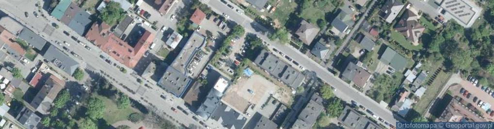 Zdjęcie satelitarne Młyńska ul.