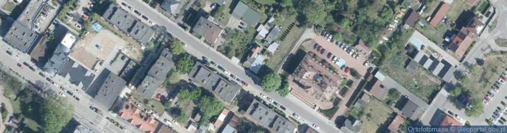 Zdjęcie satelitarne Młyńska ul.