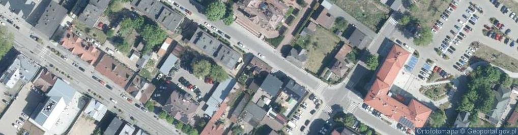 Zdjęcie satelitarne Młyńska ul.