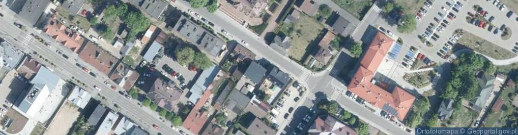 Zdjęcie satelitarne Młyńska ul.