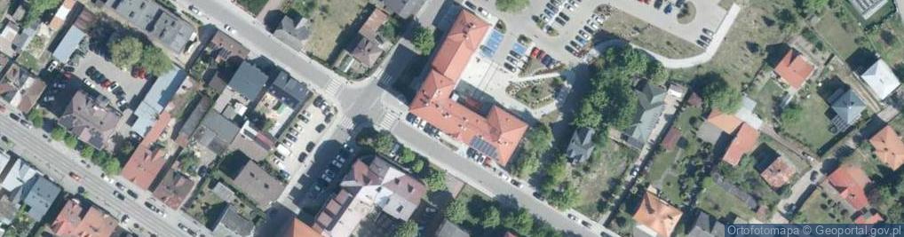 Zdjęcie satelitarne Młyńska ul.