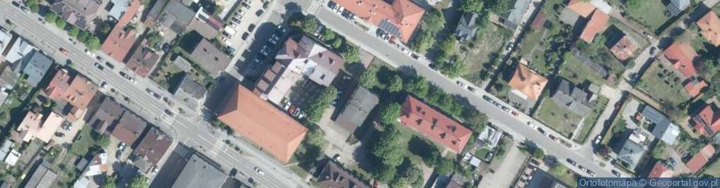 Zdjęcie satelitarne Młyńska ul.