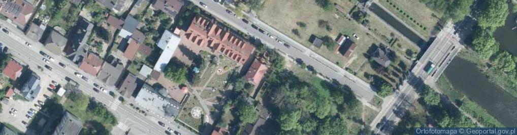 Zdjęcie satelitarne Młyńska ul.