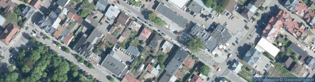 Zdjęcie satelitarne Młyńska ul.
