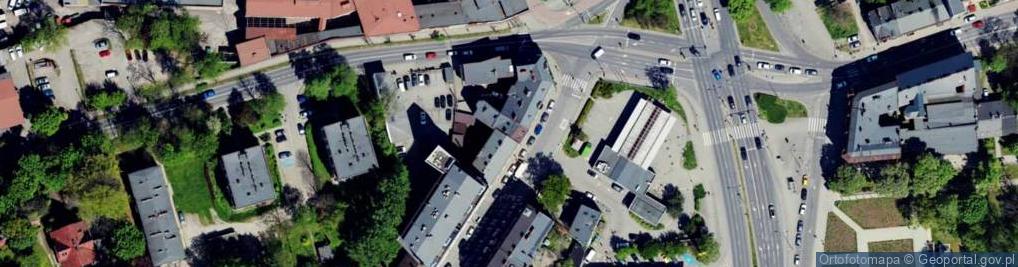 Zdjęcie satelitarne Młyńska ul.