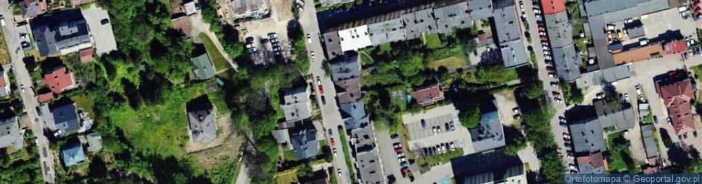 Zdjęcie satelitarne Młyńska ul.