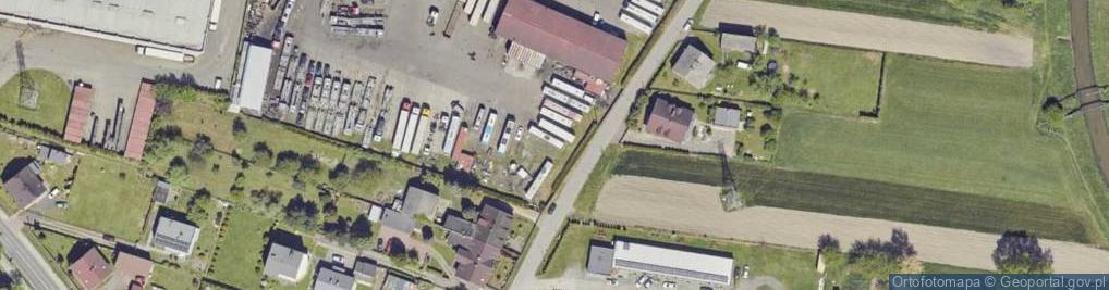 Zdjęcie satelitarne Mleczna ul.