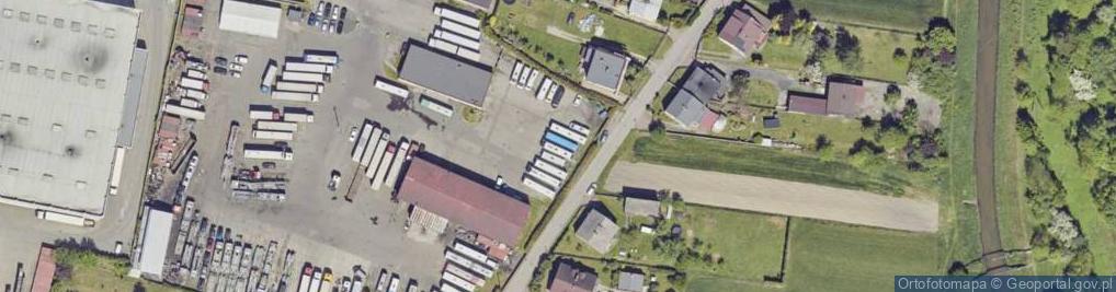 Zdjęcie satelitarne Mleczna ul.