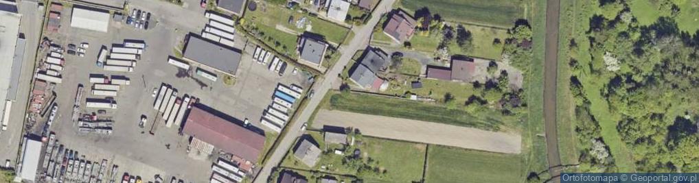 Zdjęcie satelitarne Mleczna ul.