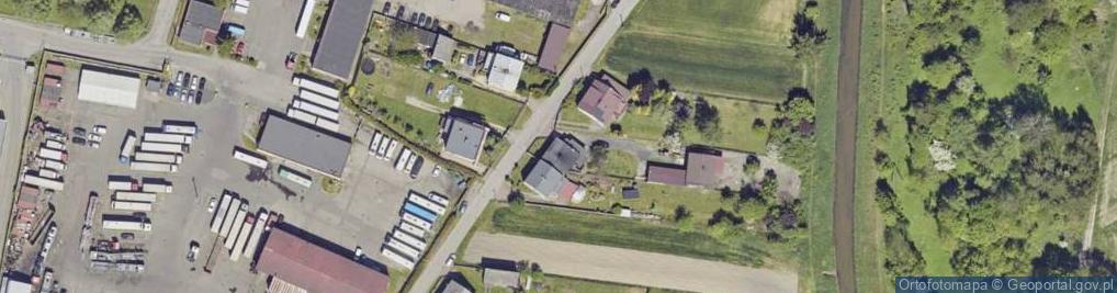 Zdjęcie satelitarne Mleczna ul.