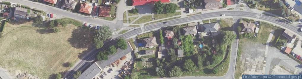 Zdjęcie satelitarne Młodych Energetyków ul.