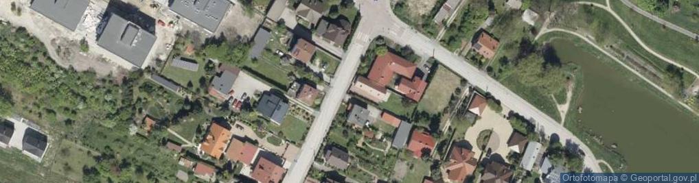 Zdjęcie satelitarne Młyńska ul.