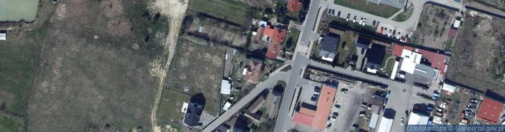 Zdjęcie satelitarne Młyńska ul.