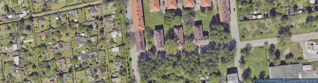 Zdjęcie satelitarne Młodzieżowa ul.