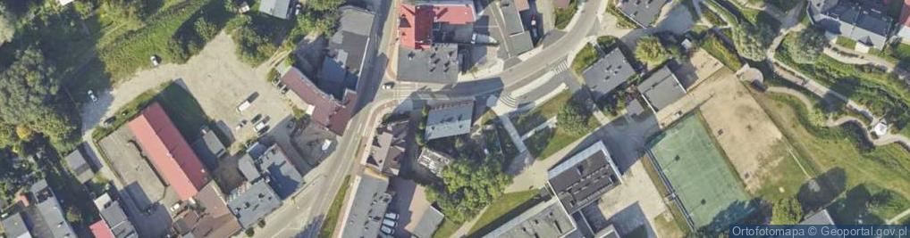 Zdjęcie satelitarne Młyńska ul.