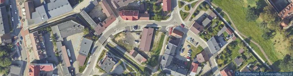 Zdjęcie satelitarne Młyńska ul.