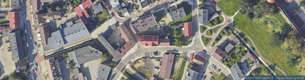 Zdjęcie satelitarne Młyńska ul.