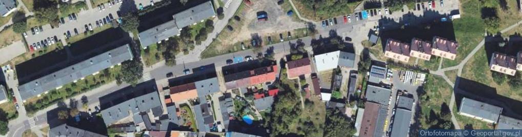 Zdjęcie satelitarne Młyńska ul.