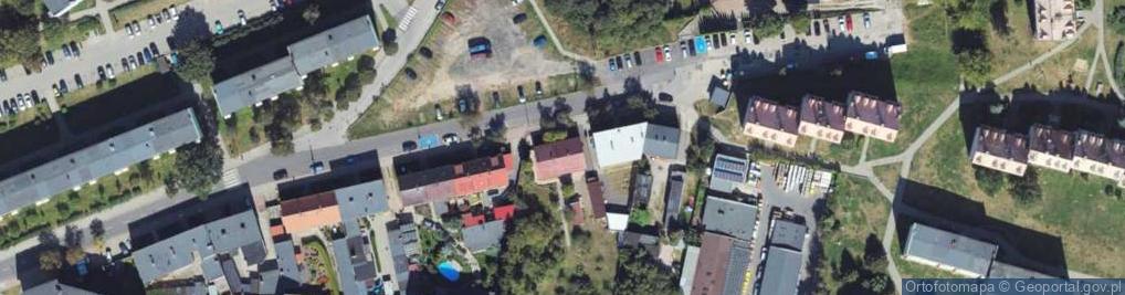 Zdjęcie satelitarne Młyńska ul.