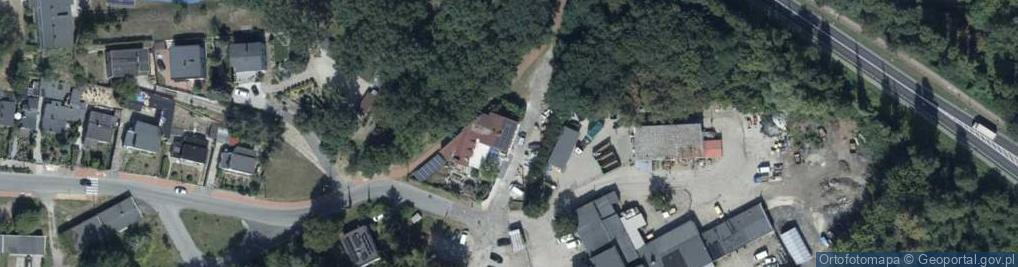 Zdjęcie satelitarne Młyńska ul.