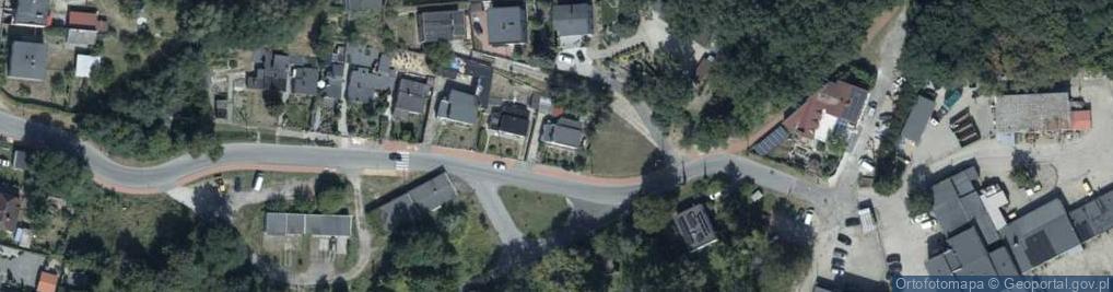 Zdjęcie satelitarne Młyńska ul.