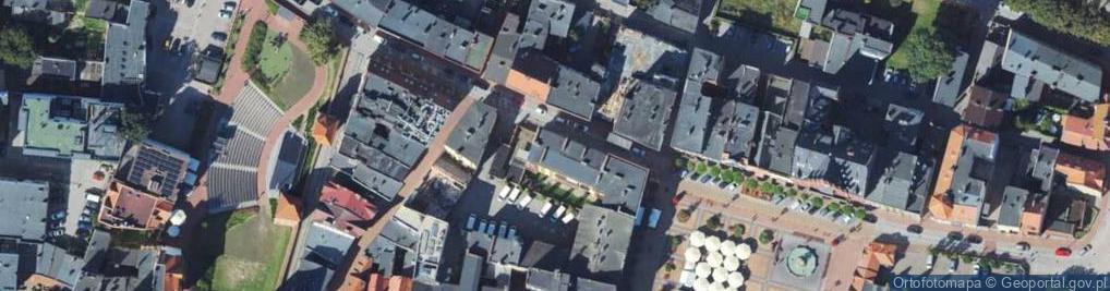 Zdjęcie satelitarne Młyńska ul.