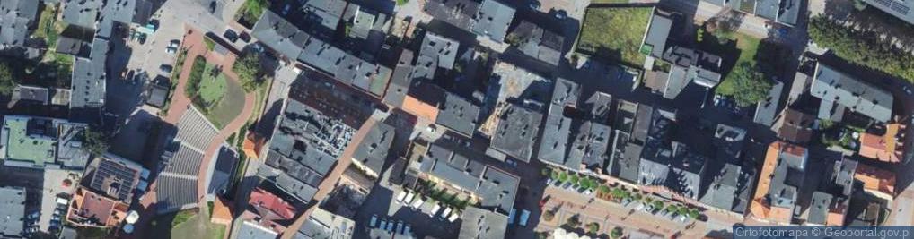 Zdjęcie satelitarne Młyńska ul.