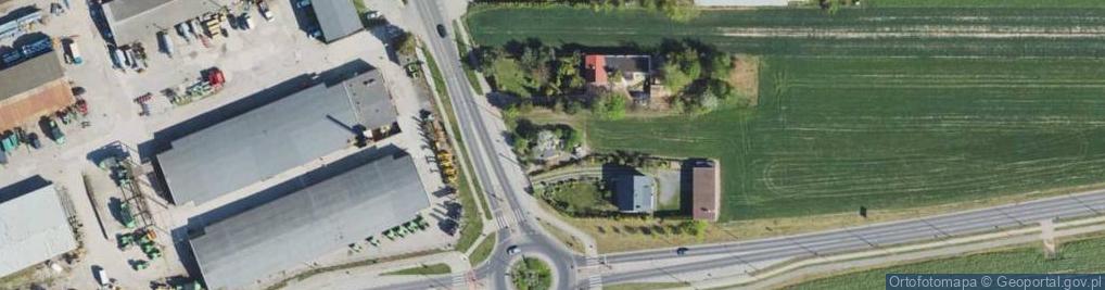 Zdjęcie satelitarne Mławska ul.