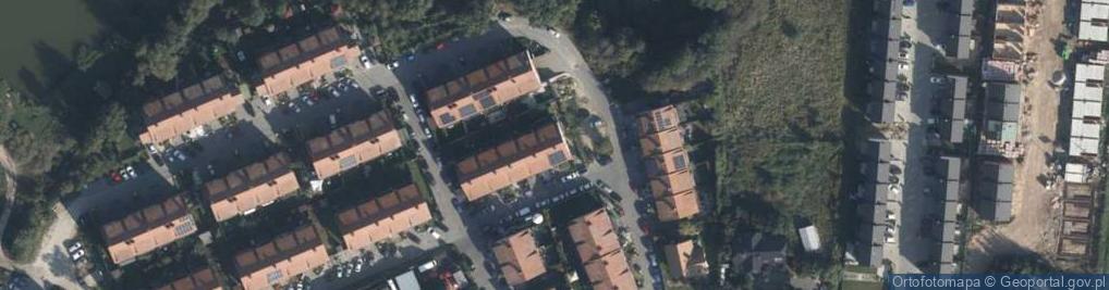 Zdjęcie satelitarne Młyńska ul.