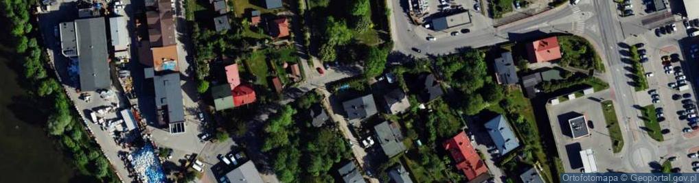 Zdjęcie satelitarne Młyńska ul.