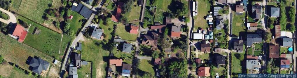 Zdjęcie satelitarne Mleczna ul.