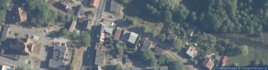 Zdjęcie satelitarne Młyńska ul.