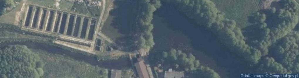 Zdjęcie satelitarne Młyńska ul.