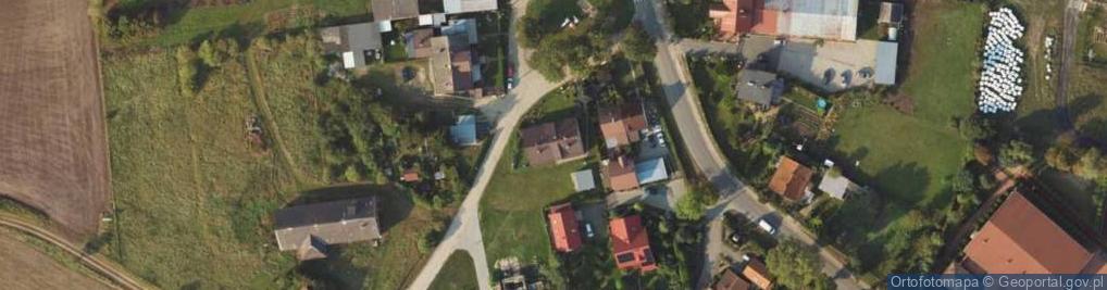 Zdjęcie satelitarne Młyńska ul.