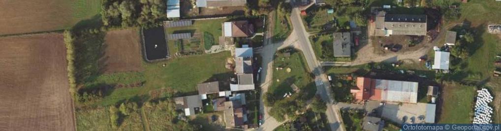 Zdjęcie satelitarne Młyńska ul.