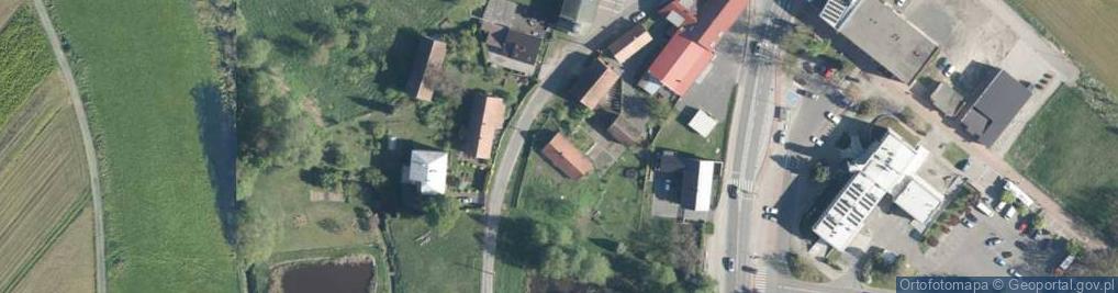 Zdjęcie satelitarne Młyńska ul.