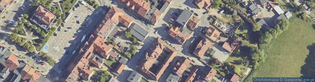 Zdjęcie satelitarne Młyńska ul.