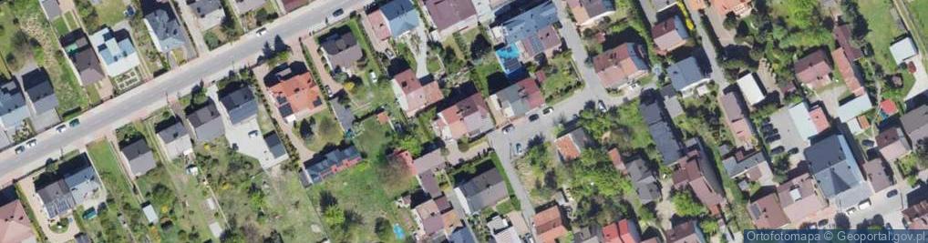 Zdjęcie satelitarne Młyńska ul.