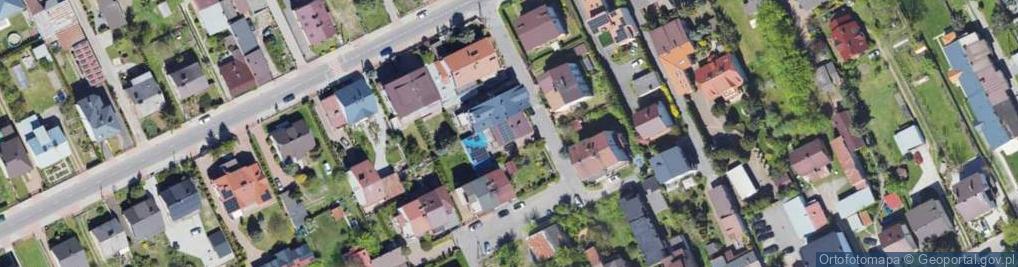 Zdjęcie satelitarne Młyńska ul.