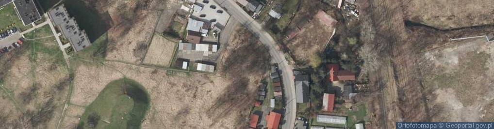 Zdjęcie satelitarne Młodego Górnika ul.