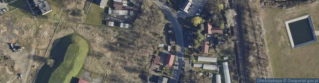 Zdjęcie satelitarne Młodego Górnika ul.