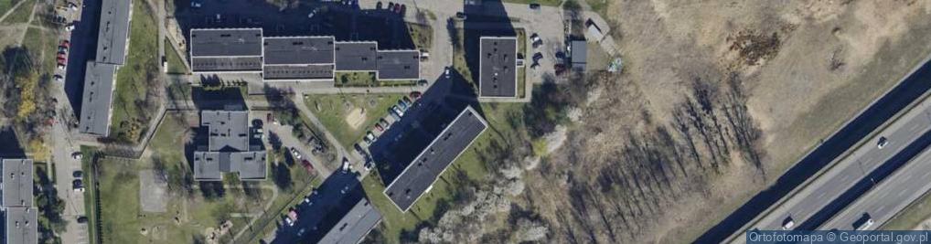 Zdjęcie satelitarne Młodopolska ul.