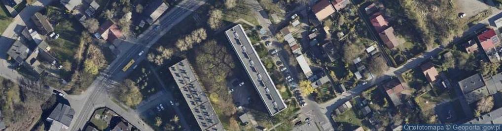 Zdjęcie satelitarne Młodzieżowa ul.