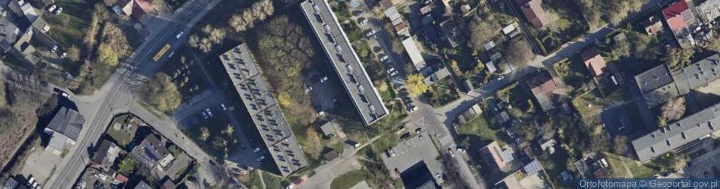 Zdjęcie satelitarne Młodzieżowa ul.