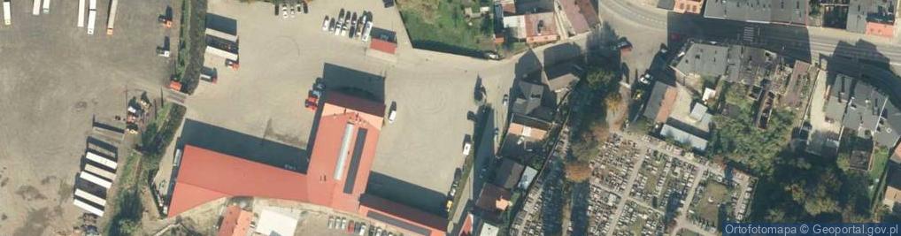 Zdjęcie satelitarne Młyńska ul.