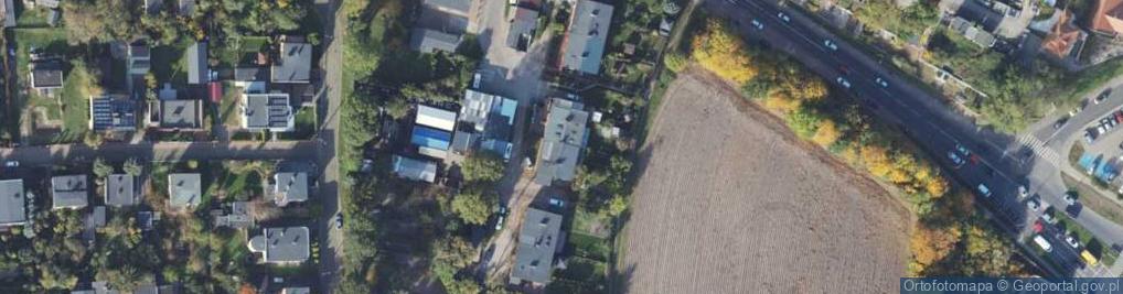 Zdjęcie satelitarne Młyńska ul.