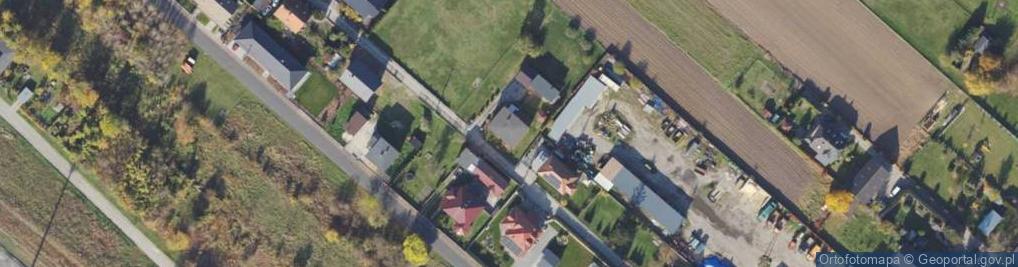 Zdjęcie satelitarne Młyńska ul.