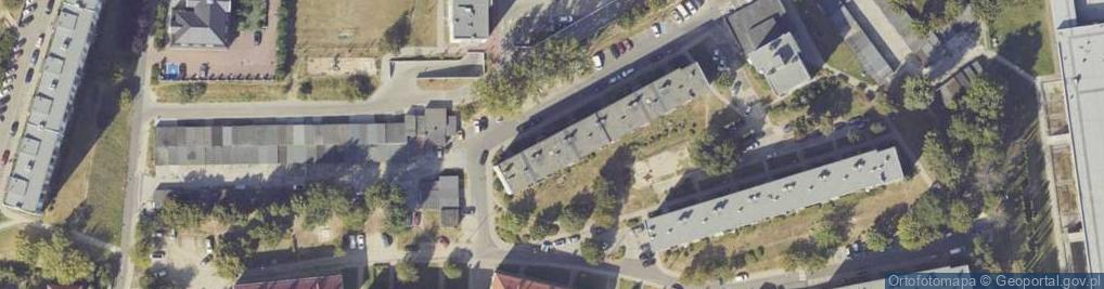Zdjęcie satelitarne Młodych ul.