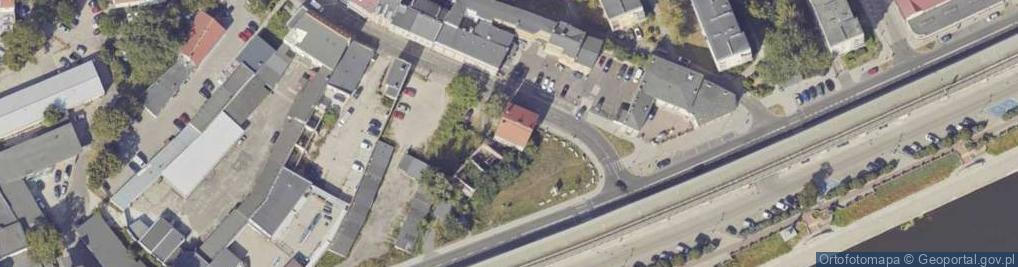Zdjęcie satelitarne Młyńska ul.