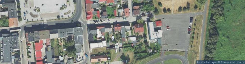 Zdjęcie satelitarne Młyńska ul.